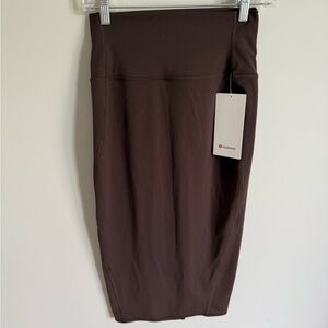 Lululemon Athletica Chocolate Midi Skirt